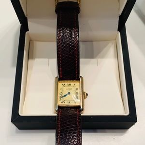 SOLD - Cartier vintage tank watch
